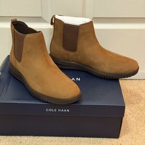 NWB Cole Haan Grand Plus Men's Chelsea Boot Lumber/Java Color Sz 11M